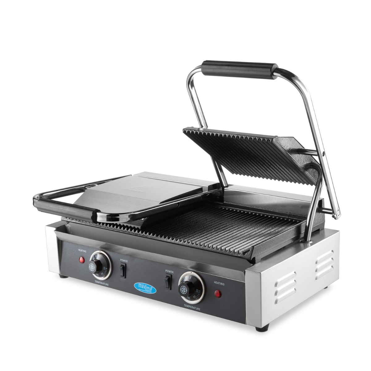 Kontakt grill - Dupla grilllap - 2 x 22cm - Maxima 09300435 - Image 7