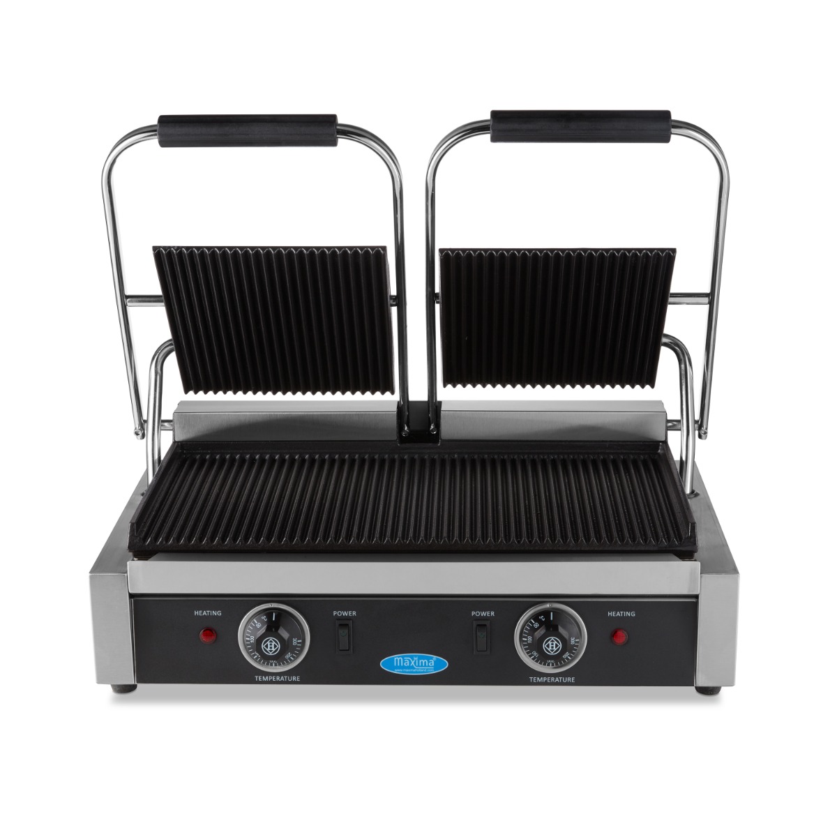 Kontakt grill - Dupla grilllap - 2 x 22cm - Maxima 09300435 - Image 2