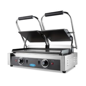 Kontakt grill - Dupla sima grilllap - 2 x 22cm - Maxima 09300437