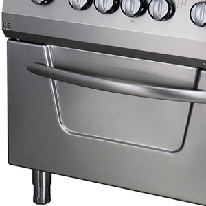 Nagy teljesítményű tűzhely - 4 égő - Elektromos - Dupla egység - 70cm mélységű - Maxima 09394997 - Image 5