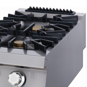 Prémium tűzhely - 2 égővel - gáz - egyszemélyes - 90cm mélységű - Maxima 09398515 - Image 4