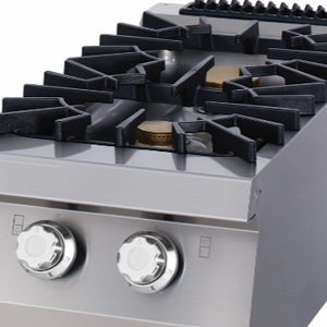 Prémium tűzhely - 2 égővel - gáz - egyszemélyes - 90cm mélységű - Maxima 09398515 - Image 5