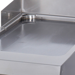 Prémium grillsütő sima - gáz - egyszemélyes - 90cm mélységű - Maxima 09398565 - Image 3