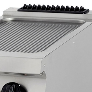 Prémium grillsütő bordázott - gáz - 90cm mélységű - Maxima 09398567 - Image 3