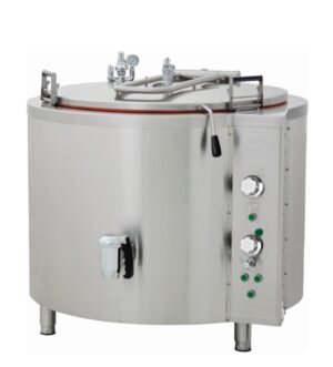 Főzőedény főzőüst 325 literes főzőedény - Elektromos - 400V - Indirekt - 130 x 143,6cm - Maxima 09398713