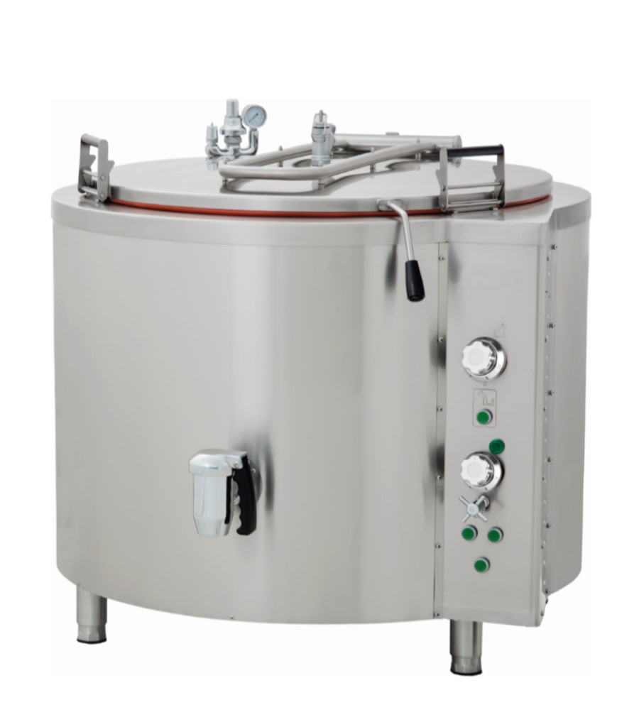 Főzőedény főzőüst 420L - Elektromos - Indirekt - 400V - Maxima 09398714