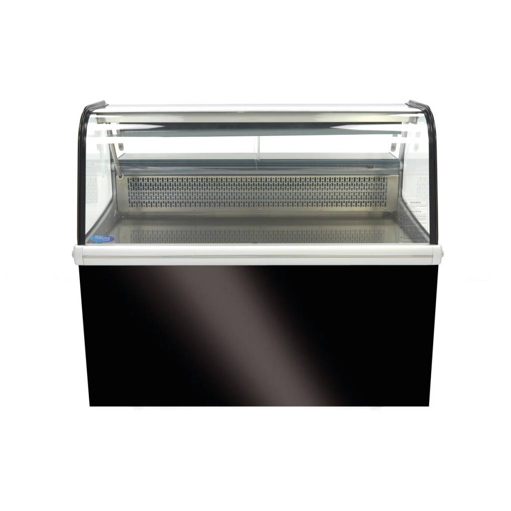 Hűtővitrin állvánnyal - kerekekkel - 125cm - 255L - Maxima 09400821 - Image 8