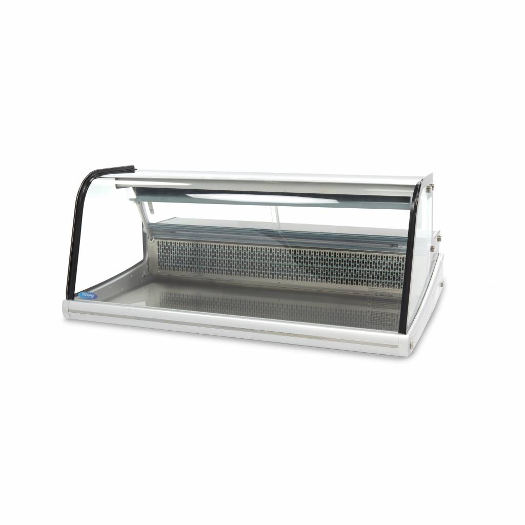 Hűtővitrin állvánnyal - kerekekkel - 125cm - 255L - Maxima 09400821 - Image 5