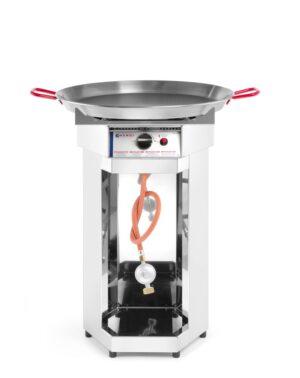 Paella grillsütő 600 - 4,8kW - 600x600x(H)870mm - HENDI 146002