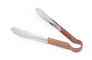 Tálaló csipesz HACCP 250 mm - Barna - (L)250mm - HENDI 171929