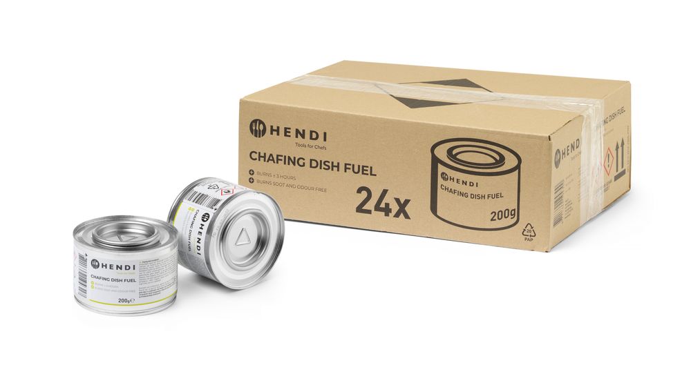 Chafing égőpaszta 24 x 200g - fém dobozban - 24 darab - HENDI 194300 - Image 3