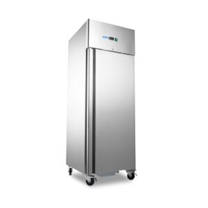 Fagyasztószekrény - 700L - 3 állítható polc (2/1 GN) - görgőkön - polcokkal együtt - Maxima 9400035