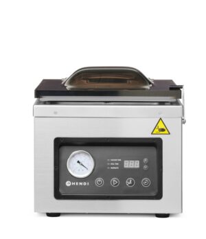 Kamrás vákuumcsomagoló gép Profi Line 300 - tömítő szalag 300 mm - 230V/950W - 367x425x(H)364mm - HENDI 201435