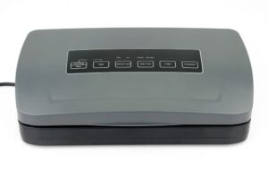 Vákuumcsomagoló gép tekercsadagolóval - Budget Line - 220-240V/100W - 385x205x(H)95mm - HENDI 201626