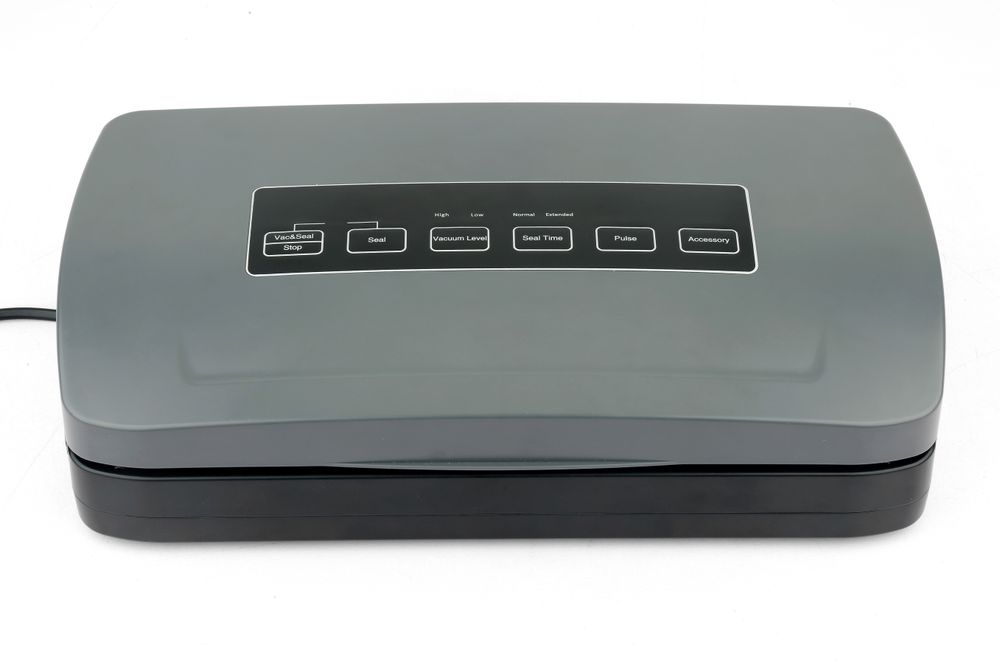 Vákuumcsomagoló gép tekercsadagolóval - Budget Line - 220-240V/100W - 385x205x(H)95mm - HENDI 201626