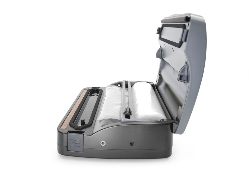 Vákuumcsomagoló gép tekercsadagolóval - Budget Line - 220-240V/100W - 385x205x(H)95mm - HENDI 201626 - Image 3