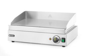 Grillező / Rostlap - Profi Line - sima - 230V/2400W - 550x455x(H)244mm - HENDI 203149