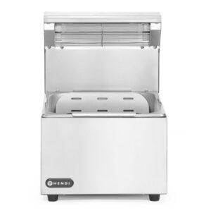 Sült burgonya melegítő - GN 1/2 - 220-240V/400W - 357x267x(H)376mm - HENDI 209066