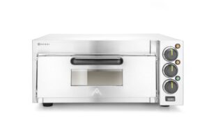 Pizza sütő kompakt - Ezüst - 230V/2000W - 580x560x(H)275mm - HENDI 220290
