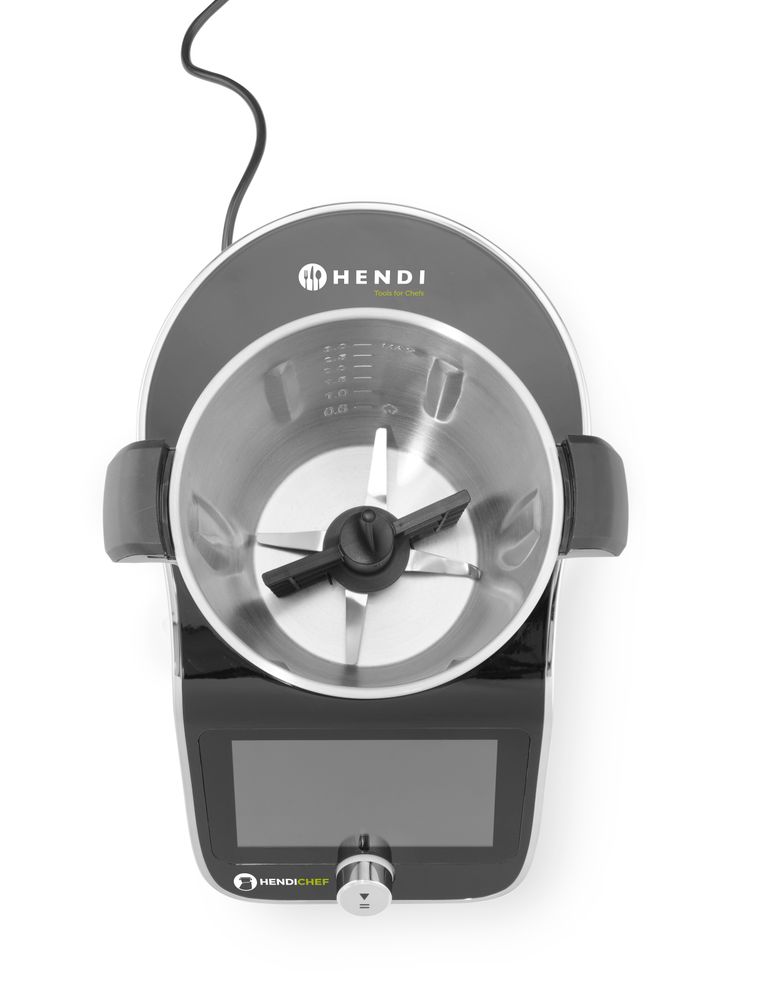 HENDICHEF többcélú konyhai robotgép - thermoblender 230V/1400W - 210x380x(H)320mm - Image 5