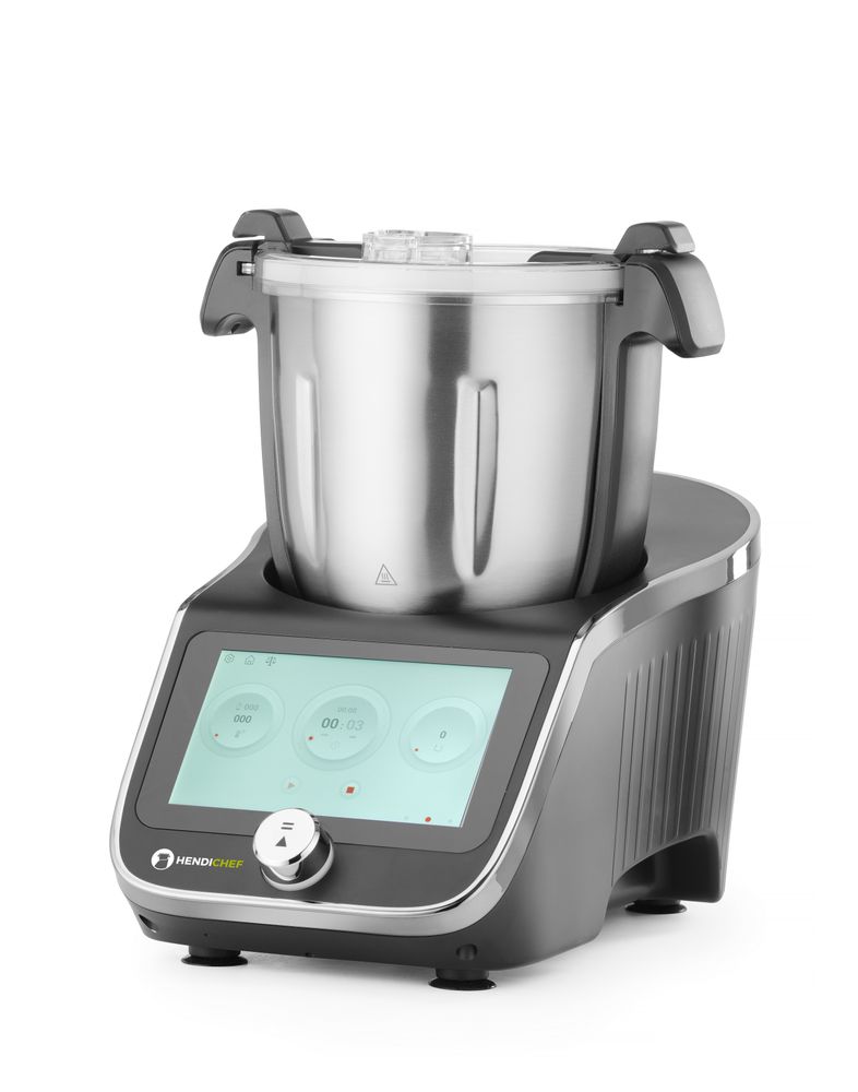 HENDICHEF Black Edition többcélú konyhai robotgép - thermoblender - 230V/1400W - 210x380x(H)320mm - Image 3