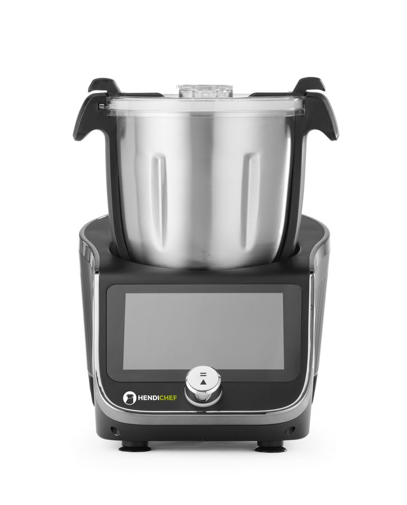 HENDICHEF Black Edition többcélú konyhai robotgép - thermoblender - 230V/1400W - 210x380x(H)320mm