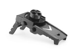 Mandolin zöldségszeletelő V -típusú - Fekete - 130x335x(H)75mm - HENDI 222614