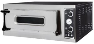Pizzasütő BASIC 4 - 1 kamra - 400V/4700W - 975x930x(H)413mm - HENDI 226681