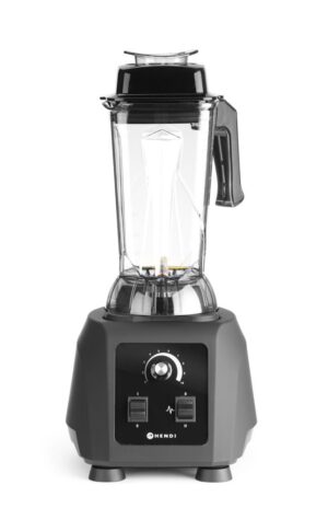 Nagy teljesítményű turmixgép - 2,5L - Fekete - 220-240V/1680W - 320x250x(H)532mm - HENDI 230718