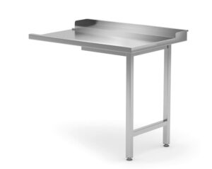 Kifutó asztal mosogatógépekhez - jobb oldal - 1000x700x(H)850 mm - HENDI 231784