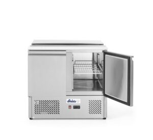 Kétajtós salátahűtő pult 300L - -2/8˚C - 230V/310W - 912x702x(H)888mm - HENDI 232804
