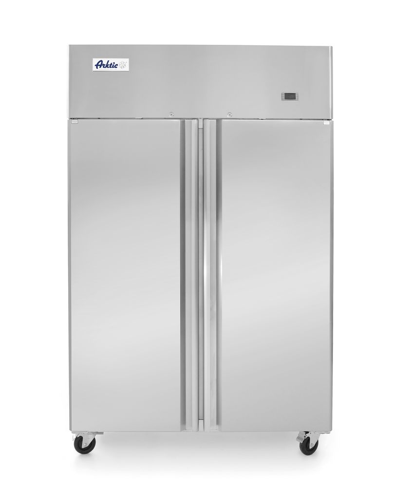 Fagyasztó 2 ajtóval - 900L - Arktic - Profi Termékcsalád - 230V/750W - 1200x740x(H)1950mm - HENDI 233139