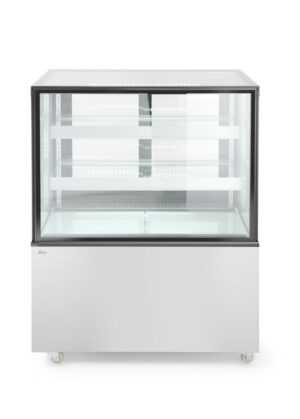 Süteményes vitrin 2 polccal - 300L - 230V/480W - 994x677x(H)1230mm - HENDI 233337