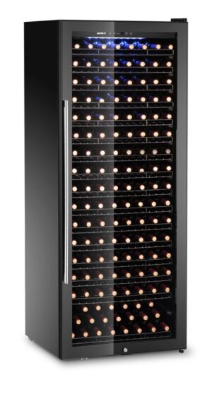 Borhűtő - 1 zónás - 224 palack - Arktic - 542L - Fekete - 685x700x(H)1833mm - HENDI 237144