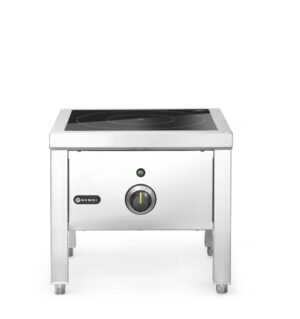 Nagy teljesítményű indukciós főzőzsámoly - 400V/5000W - 422x400x(H)366mm - HENDI 237670