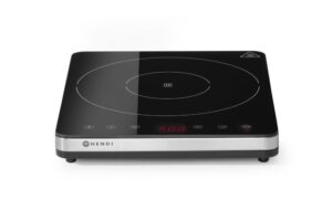 Indukciós főzőlap 2000 modell - Kitchen Line - 230V/2000W - 295x400x(H)42mm - HENDI 239230