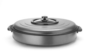 Elektromos serpenyő - belső edény 550x(H)60mm - 230V/1600W - ⌀620x(H)170mm - HENDI 239605