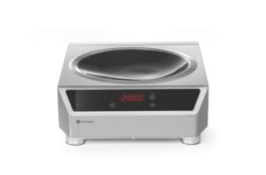 Indukciós főzőlap 3500 wok modell - Profi Line - 230V/3500W - 340x450x(H)130mm - HENDI 239766