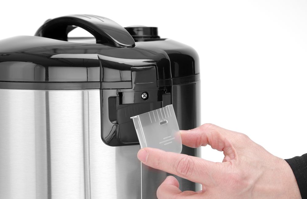 Rizsfőző gőzölő funkcióval - Profi Line - 1,8L - 230V/700W - ⌀280x(H)285mm - HENDI 240410 - Image 3