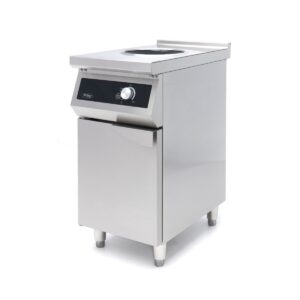 Indukciós wokfőző 700 – Ø28cm – 5000W – állvánnyal - Maxima 09371300