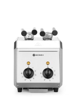 Kenyérpirító toaster - 230V/1200W - 215x300x(H)270mm - HENDI 261163