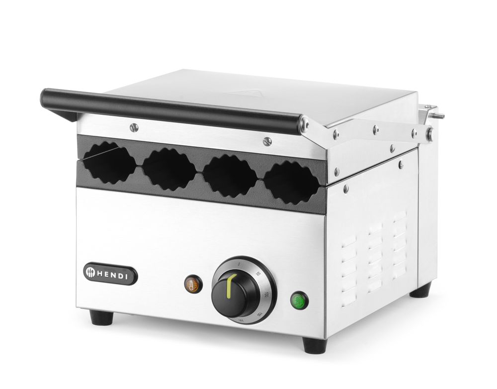 Kontaktgrill hot dogok és wrapek készítéséhez - 220-240V/1800W - 385x285x(H)254mm - HENDI 263594 - Image 2