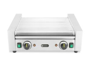 Forgóhengeres virslisütő - 2 zónás - 14 görgős - 230V/1230W - 566x640x(H)192mm - HENDI 268667