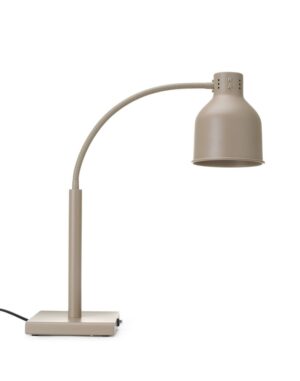 Melegentartó lámpa - rugalmas - Bézs - 220-240V/250W - 268x203x(H)660mm - HENDI 273739