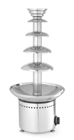Csokoládé szökőkút 5 szintes - 230V/265W - ⌀332x(H)709mm - HENDI 274156