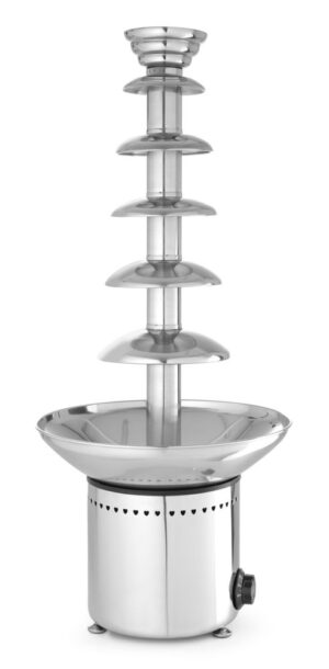 Csokoládé szökőkút 6 szintes - 230V/300W - ⌀372x(H)850mm - HENDI 274163