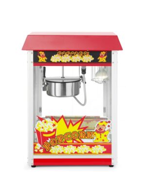Popcorn gép - Piros - 230V/1500W - 574x420x(H)778mm - HENDI 282748