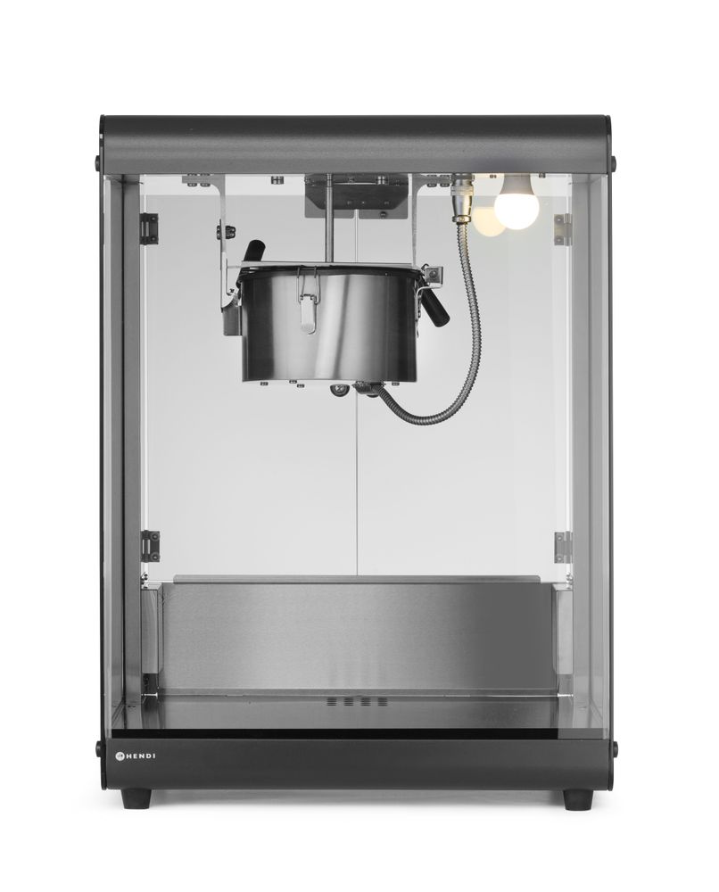 Popcorn gép - HENDI - 80L - Fekete - 220-240V/1155W - 560x445x(H)775mm - HENDI 282823 - Image 2