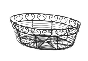 Drótkosár deco ovális - 255x160x(H)80mm - HENDI 425879