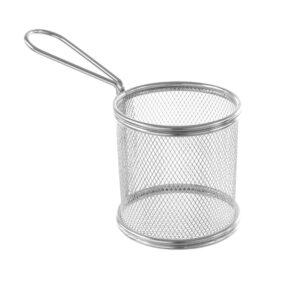 Miniatűr olajsütő kosarak - 90x90x(H)90mm - HENDI 426449